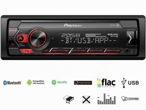 Autoradio Pioneer MVH-S320BT, 1DIN, Bluetooth, USB, RDS - Img 5