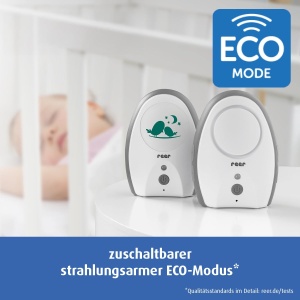 Babyfon digital reer Neo, fara camera, ECO-Modus, 250 m, Alb - Img 7