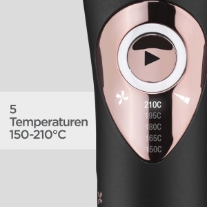 BaByliss Curl Secret Lite C1031E Negru si Rose Gold Auto-Curl 210degC - Img 6