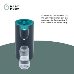 Babymoov Milky Now Bottle Maker pentru bebelusi - pregatirea rapida a biberoanelor, setarea temperaturii de la 22-85degC, functia de mentinere la cald a 6 ore - Img 3