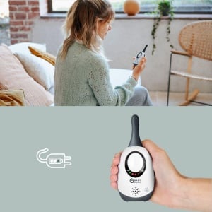 Babyphone analogic Babymoov Simply Care, 300m, 2 adaptoare incluse - Img 5