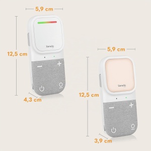 Babyphone audio Lionelo Babyline 2.2 cu noapte, 70m interior, 400m exterior - Img 9