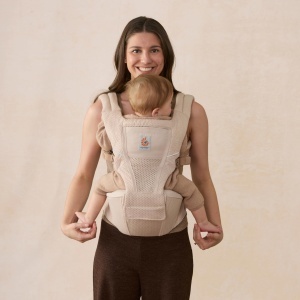Babytrage Ergobaby Alta cu Hipsitz, pentru bebelusi 4-48 luni, material SoftFlex Mesh - Img 2