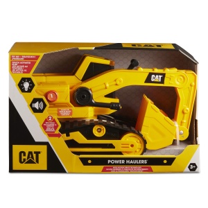 Bagger cu lumini si sunete CAT Construction Power Hauler 29,5 cm, interactiv - Img 4