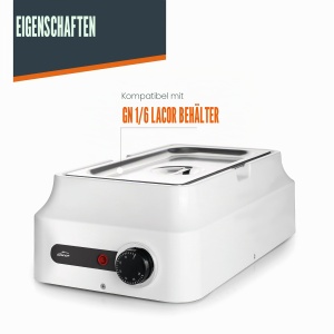 Baie de apa pentru ciocolata Lacor 69618, 3.8L, inox, temperatura reglabila - Img 4