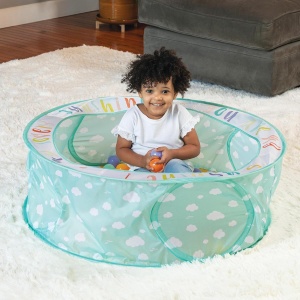 Ballebad Infantino Pop-Up cu 50 Bile Colorate, 90 cm, Usor de Asamblat - Img 7
