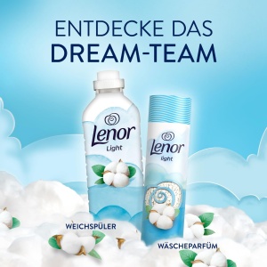 Balsam de rufe Lenor Light Frische, 12x38 spalari, parfum flori de bumbac - Img 8