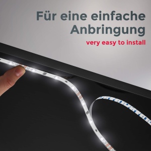 Banda LED B.K.Licht 5m RGB, controlata prin aplicatie si voce, iluminare flexibila - Img 8