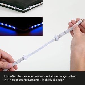 Banda LED Briloner 5m cu telecomanda, 150 LED-uri RGB, 24W - Img 2