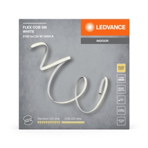 Banda LED cu 5m LEDVANCE FLEX COB, 22W, 1750lm, lumina calda - Img 13