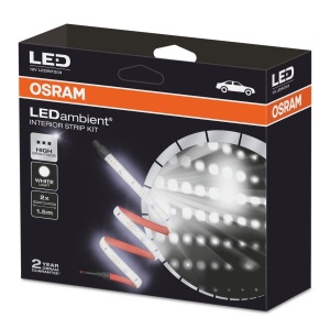 Banda LED OSRAM LEDambient Interior Strip Kit, 2x1.5m, 90 LED, Alb