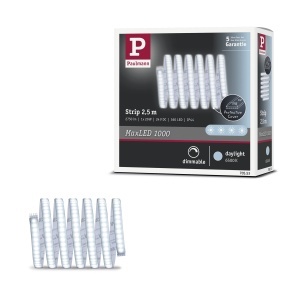 Banda LED Paulmann MaxLED 1000, 2.5m, 29W, IP44, Lumina Daylight