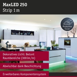 Banda LED Paulmann MaxLED 250, 1m, RGBW, IP44, 7W - Img 2