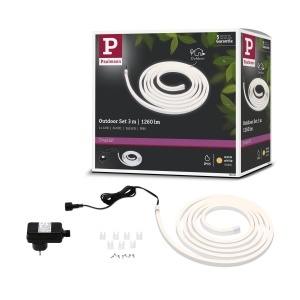 Banda LED Paulmann SimpLED 3m Lumina Calda IP65