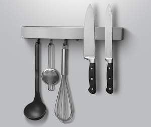 Bara magnetica Metaltex Metallika pentru cuptoare si unelte, inox, 39 cm - Img 6