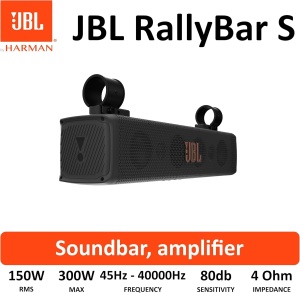 Barra de sunet JBL RallyBar S pentru exterior, 150W, Bluetooth, IP66 - Img 6