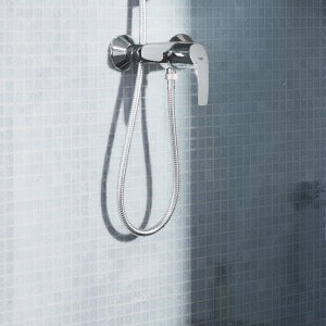 Baterie cada Grohe Eurosmart 33555002 crom cu functie automata de comutare duscada - Img 3