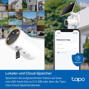 Baterie de exterior pentru camera de securitate Tapo C460 4K 8MP, viziune nocturna Starlight Color, Wi-Fi dual-band, baza magnetica, inregistrare microSD criptata, detectare AI, baterie de 10000mAh - Img 8