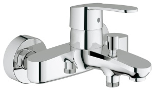 Baterie pentru cada GROHE Eurostyle Cosmopolitan, crom, cu S-ascunzatori