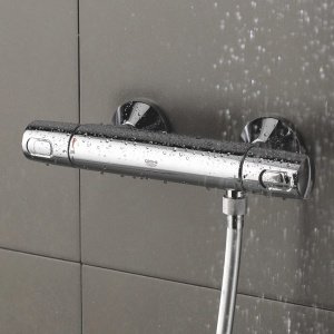 Baterie termostatica GROHE Precision Trend 34229002 crom economisire apa siguranta la 38degC - Img 2