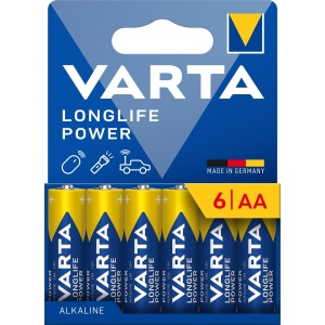 Baterii AA VARTA Longlife Power, 6 bucati, Alkaline, 1.5V - Img 2
