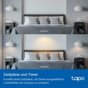 Bec inteligent Tapo L430P, E14, 470 lumeni, 16 milioane culori, dimmabil - Img 8