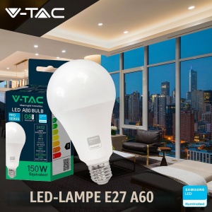 Bec LED V-TAC A80 20W (150W echivalent) 2452 Lumen 3000K - Img 3