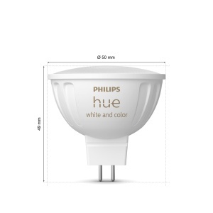 Becuri LED inteligente Philips Hue MR16 White Color Ambiance, 2 buc, lumina reglabila, 16 milioane de culori - Img 9