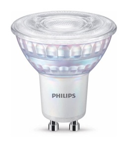 Becuri LED Philips GU10 Warm Glow Set 6 50W Dimabile Lumina Cald Alb - Img 8