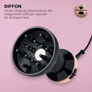 Bellissima My Pro Diffon DF1 3000 Difuzor Aer Cald pentru Par Cret 700W Tehnologie Ceramica - Img 2