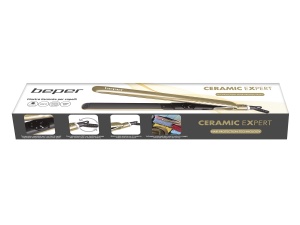 BEPER 40.450 Go - Placa de indreptat parul, temperatura Maxima 230 C, 45 W, Auriu - Img 6