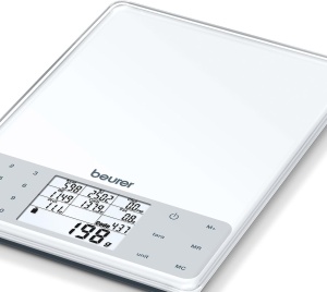 Beurer DS 61 Cantar de analiza nutritionala 5kg Afisaj valori nutritive Tara automata - Img 2