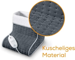 Beurer FW 20 Cosy Incalzitor electric pentru picioare 3 niveluri de temperatura gri - Img 3