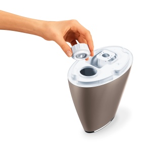 Beurer LB 37 Umidificator cu atomizare cu ultrasunete microfine, mod de noapte silentios, functie de aroma, caramel - Img 3