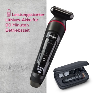 Beurer MN9X Multigroomer Trimmer si Aparat de Ras 11 Accesorii din Otel Inoxidabil Rezistent la Apa - Img 3