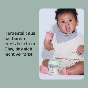 Biberoane Tommee Tippee, set de pahare Natural Start pentru neugeb., biberoane anti-colici (150 ml si 250 ml), asemanatoare sanului. Tetine, autosterile, accesorii - Img 3