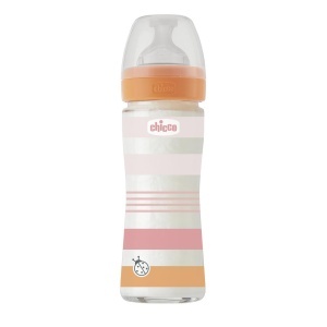 Biberon Chicco Well-Being Sticla 240 ml Roz Flux Normal 0 luni - Img 4