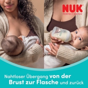 Biberon NUK Perfect Match, 120 ml 230 ml, Anti-colici, Set 4 bucati - Img 4