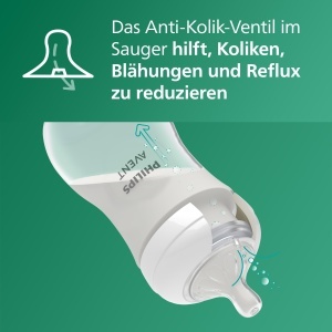 Biberon Philips Avent Natural Response SCY93001 Sticla Borosilicata 120 ml Anti-Colici BPA-Free - Img 5