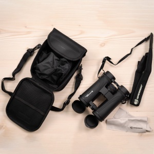 Binoclu Bresser Corvette 10x42, impermeabil, prisme BaK-4, cu geanta nylon - Img 5