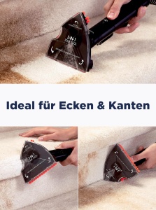 BISSELL Accesoriu rotativ pentru trepte si tapiterie, Accesoriu de curatare pentru colturi, margini si trepte, Accesorii pentru Spotclean si alte produse de curatare a covoarelor, 1 bucata - Img 3