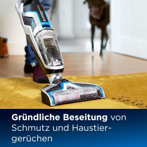 BISSELL Solutie naturala de curatare a animalelor de companie cu mai multe suprafete, pentru pardoseli, tapiterie si interioare auto, 2 litri, parfum de citrice, compatibil CrossWave, SpinWave si HydroWave, 31221 - Img 2