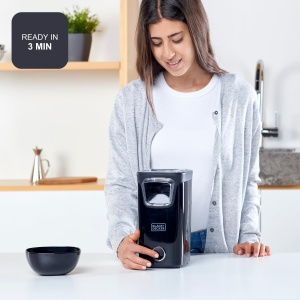BLACKDECKER BXPC1100E Masina de popcorn 1100W Tehnologie cu aer cald Capacitate mare - Img 4