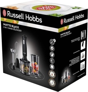 Blender 3-in-1 Russell Hobbs 24702-56, 500W, BPA-free, Negru Mat - Img 9