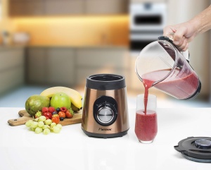 Blender Bestron ABL500CO, 500W, 1.5L, cu 2 viteze, culoare cupru - Img 5