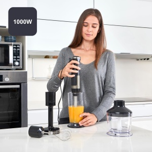 Blender BLACKDECKER BXHBA1500E 1500W, 20 viteze, inox - Img 2