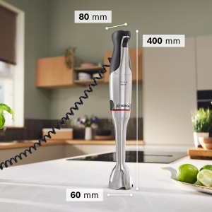 Blender Bosch ErgoMaster Serie 8 MSM8M930, 1500W, 6 lame inox, accesorii incluse - Img 2