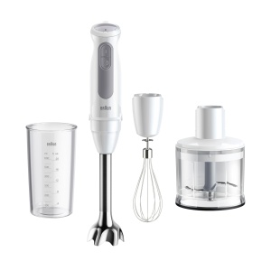Blender Braun MultiQuick 5 MQ 50236, 1000W, 21 viteze, alb
