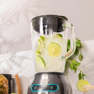 Blender Cecotec Power Black Titanium 2200MAX, 2200 W, 1.75 L, 6 cutite din otel inoxidabil - Img 6