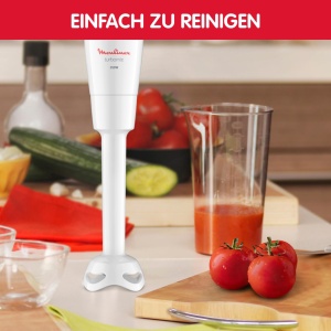 Blender de mana Moulinex Turbomix DD12A1, 350 W, lame Zelkrom, alb - Img 6